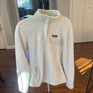 Patagonia Cream Fleece Jacket